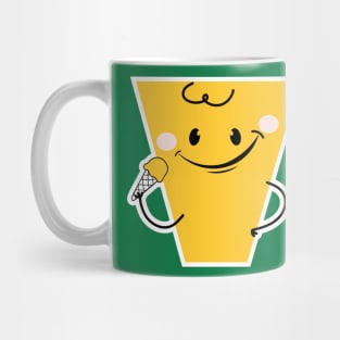 Funny Initial Letter V - Vibrant Alphabet Gift for Vivacious Kids Mug